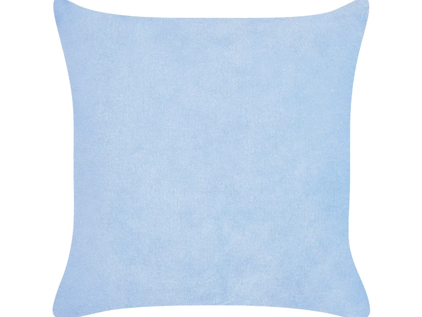 Zestaw 2 poduszek dekoracyjnych MILLET Sztruks 43 x 43 cm Niebieski Wzór geometryczny