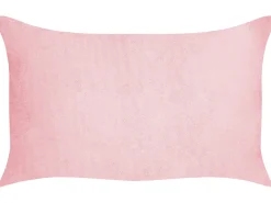 Zestaw 2 poduszek dekoracyjnych MILLET Sztruks 30 x 50 cm Różowy Wzór geometryczny