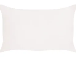 Zestaw 2 poduszek dekoracyjnych MILLET Sztruks 30 x 50 cm Złamana biel Wzór geometryczny