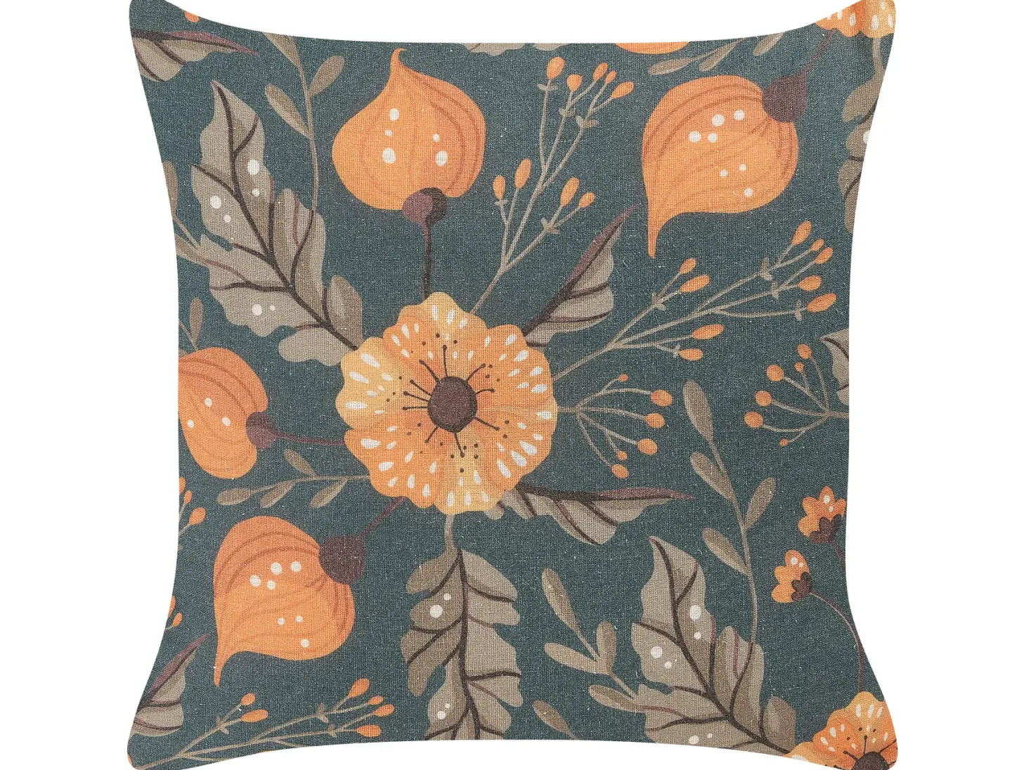 Zestaw 2 poduszek dekoracyjnych SOTOL 45 x 45 cm Kolorowy Wzór kwiatowy