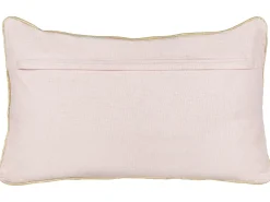 Zestaw 2 poduszek dekoracyjnych ALSOBIA Welur 30 x 50 cm Różowy Wzór świąteczny