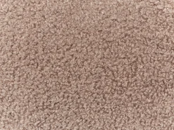 Zestaw 2 poduszek dekoracyjnych HESPERIS Boucle Brązowy Jednolity