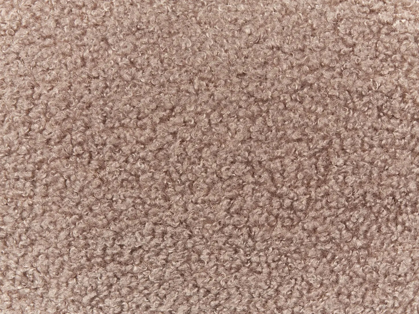 Zestaw 2 poduszek dekoracyjnych HESPERIS Boucle Brązowy Jednolity