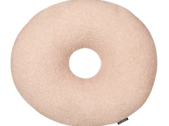 Zestaw 2 poduszek dekoracyjnych HESPERIS Boucle Pastelowy róż Jednolity