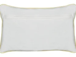 Zestaw 2 poduszek dekoracyjnych ARALES Bawełna 30 x 50 cm Jasnoszary Wzór zwierzęcy