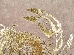 Zestaw 2 poduszek dekoracyjnych BOSSIELLA Bawełna 45 x 45 cm Beżowoszary Wzór zwierzęcy
