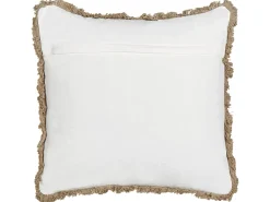 Zestaw 2 poduszek dekoracyjnych PSILOTALES Bawełna 45 x 45 cm Beżowy Wzór kwiatowy