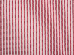 Zestaw 2 poduszek dekoracyjnych AALITA Bawełna 45 x 45 cm Czerwony W paski