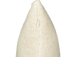 Zestaw 2 poduszek dekoracyjnych LEUZEA Boucle 60 x 60 cm Beżowy Jednolity