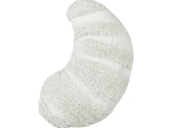 Zestaw 2 poduszek dekoracyjnych SNOWDROP Bawełna 40 x 25 cm Biały