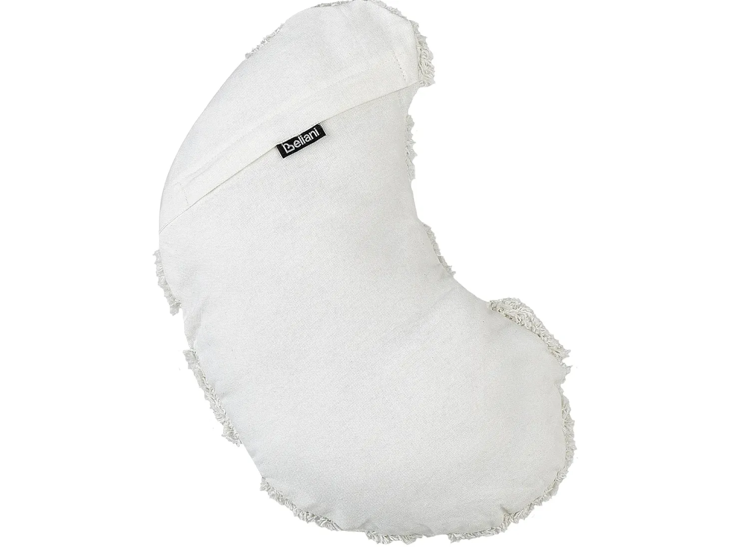 Zestaw 2 poduszek dekoracyjnych SNOWDROP Bawełna 40 x 25 cm Biały