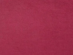 Zestaw 2 poduszek dekoracyjnych SASSAFRAS Len 30 x 45 cm Burgundowy Jednolity