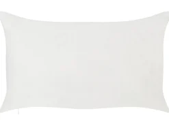 Zestaw 2 poduszek dekoracyjnych ZALEYA Bawełna 30 x 50 cm Biały Wzór kwiatowy