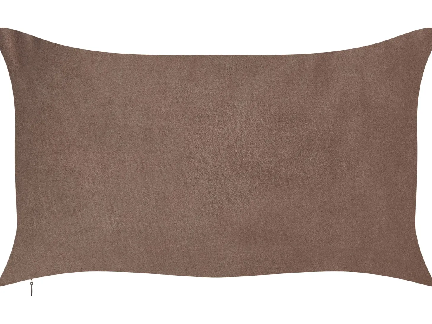 Zestaw 2 poduszek dekoracyjnych CRODYLINE Welur 35 x 60 cm Brązowy W paski
