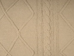 Zestaw 2 poduszek dekoracyjnych CAESIA Bawełna 30 x 50 cm Beżowy Jednolity