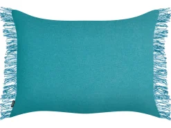 Zestaw 2 poduszek dekoracyjnych MABA Bawełna 50 x 35 cm Niebieski Jednolity