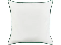 Zestaw 2 poduszek dekoracyjnych JOYCANDY Bawełna 45 x 45 cm Biały Wzór świąteczny