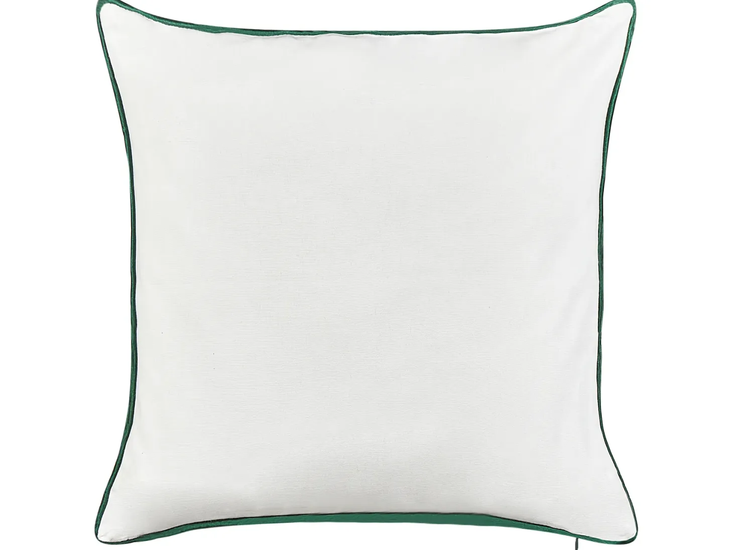 Zestaw 2 poduszek dekoracyjnych JOYCANDY Bawełna 45 x 45 cm Biały Wzór świąteczny