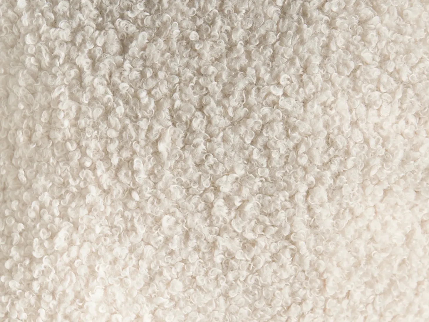 Zestaw 3 poduszek dekoracyjnych WINTERLAND Boucle 30 x 35 cm 45 x 25 cm Jasnobeżowy Wzór świąteczny