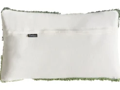 Zestaw 3 poduszek dekoracyjnych ALSTONIA Bawełna 30 x 50 cm 45 x 45 cm Zielony Wzór abstrakcyjny