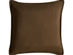 Zestaw 2 poduszek dekoracyjnych KNEMA Bawełna 45 x 45 cm Biały Wzór kwiatowy