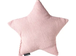 Zestaw 3 poduszek dekoracyjnych LUNA Sztruks 35 x 30 cm 35 x 35 cm Kolorowy Jednolity
