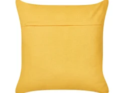Zestaw 2 poduszek dekoracyjnych LEEA Bawełna 45 x 45 cm Żółty