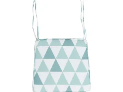 Zestaw 2 poduszek na krzesło ogrodowe TERNI 37 x 34 cm Błękitny