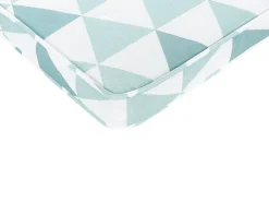 Zestaw 2 poduszek na krzesło ogrodowe TERNI 37 x 34 cm Błękitny