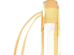 Zestaw 6 poduszek na krzesło ogrodowe TOLVE 39 x 31 cm Żółty