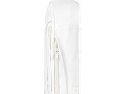 Zestaw 2 poduszek na krzesło ogrodowe TERNI 37 x 34 cm Złamana biel