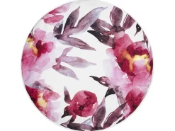 Zestaw 2 poduszek ogrodowych LANROSSO Wzór kwiatowy 40 x 40 cm Różowy