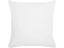 Zestaw 2 poduszek ogrodowych MEZZANO Wzór geometryczny 45 x 45 cm Różowy