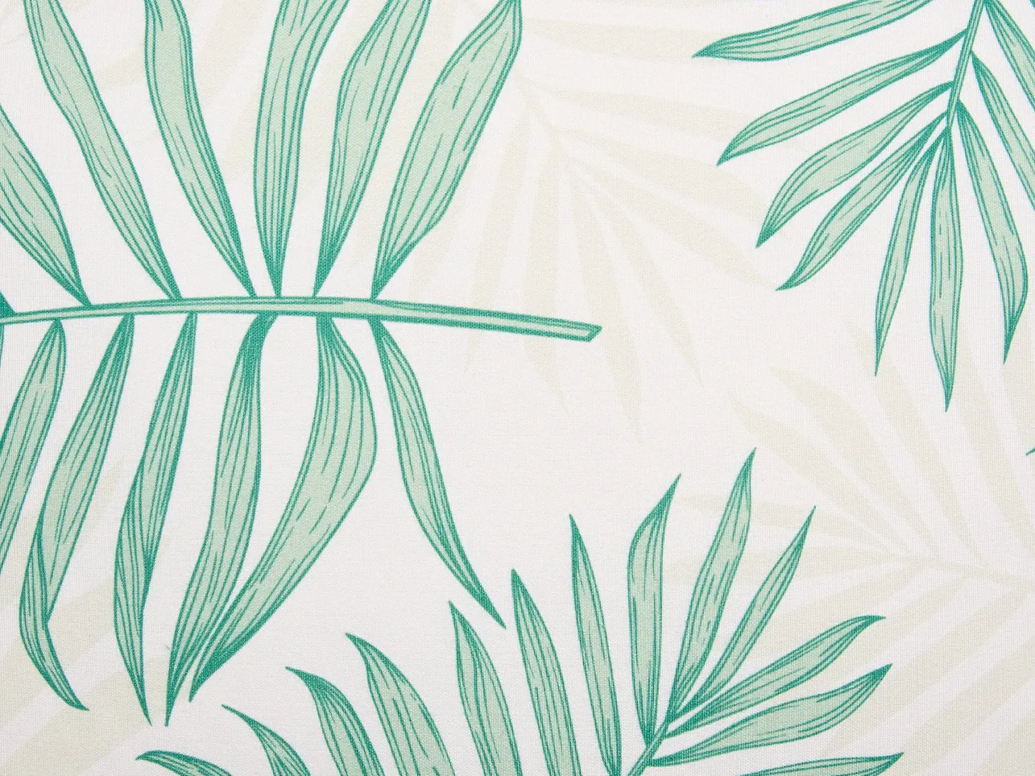 Zestaw 2 poduszek ogrodowych POGGIO Wzór roślinny 40 x 60 cm Zielony