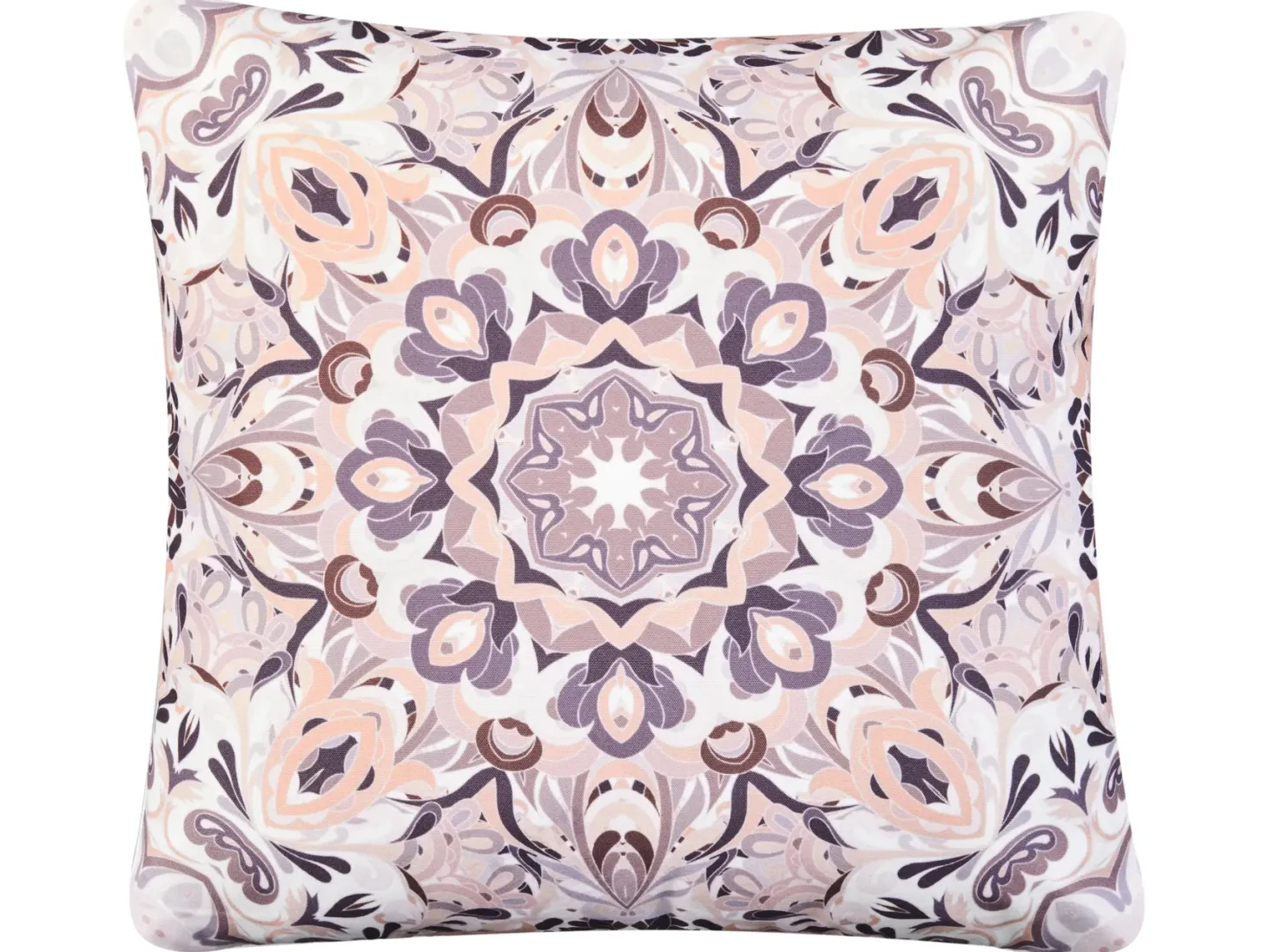 Zestaw 3 poduszek ogrodowych SAMMIT Wzór orientalny 45 x 45 cm Kolorowy