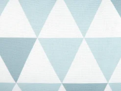 Zestaw 2 poduszek ogrodowych TRIFOS Wzór geometryczny 40 x 70 cm Niebieski