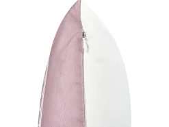 Zestaw 2 poduszek ogrodowych TVISTA Wzór orientalny 45 x 45 cm Purpurowy