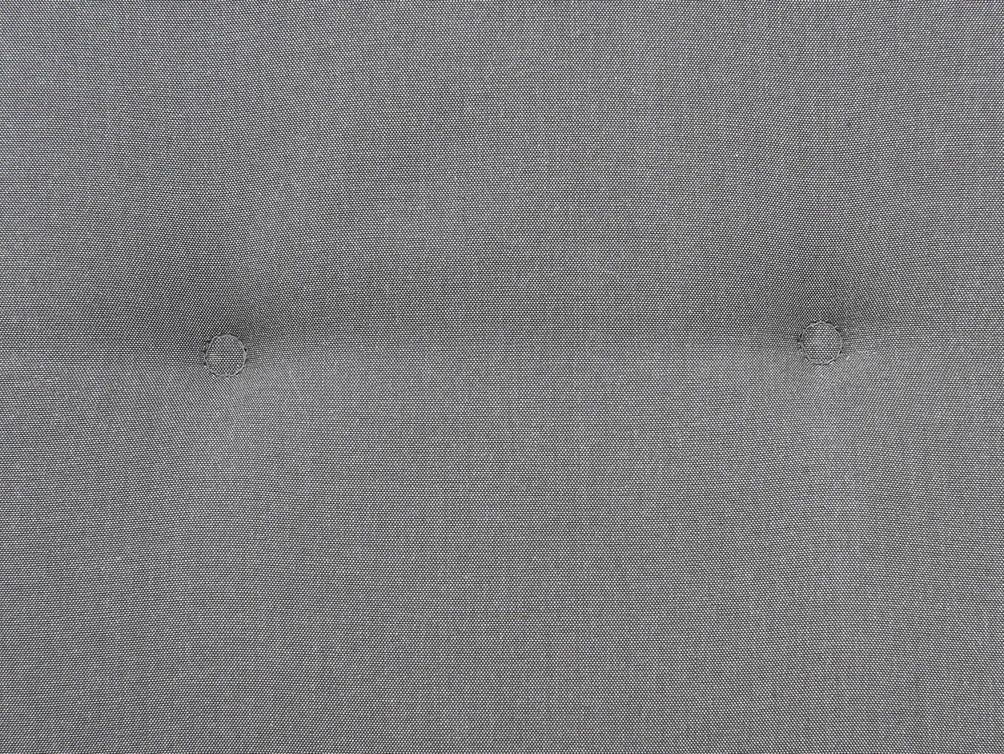 Zestaw 2 poduszek siedziskowych/oparciowych MAUI 40 x 54 cm Szary