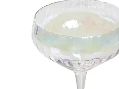 Zestaw 4 pucharków do szampana MORGANITE 300 ml Przezroczysty