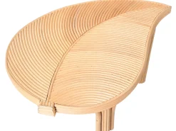Zestaw 2 stolików kawowych PARALIA Rattan Naturalny