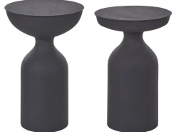 Zestaw 2 stolików pomocniczych COTA/TENJO Metal Wszystkie Stoły|Wszystkie Stoły