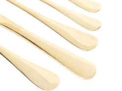 Zestaw sztućców 30 elementów FUSILLI Złoty