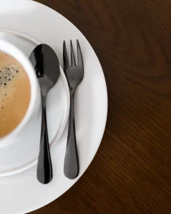 Zestaw sztućców 30 elementów FUSILLI Czarny
