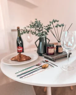 Zestaw sztućców 30 elementów RIGATONI Kolorowy