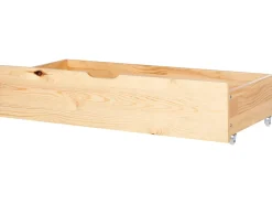 Zestaw 2 szuflad pod łóżko Drewno sosnowe EPANEY Jasno Wszystkie Łóżka|Łóżka Drewniane