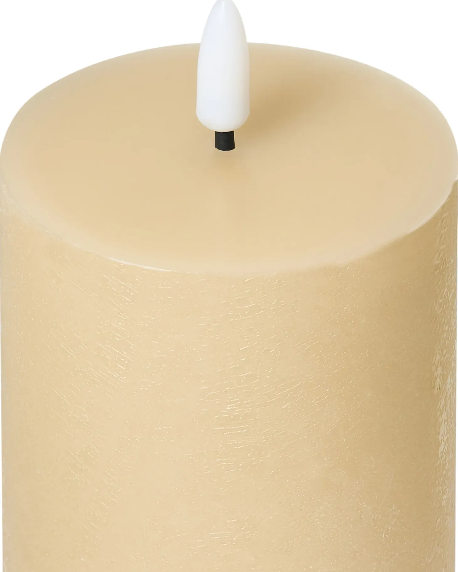 Zestaw 6 świec LED BRAISE 10/13/15 cm Beżowy