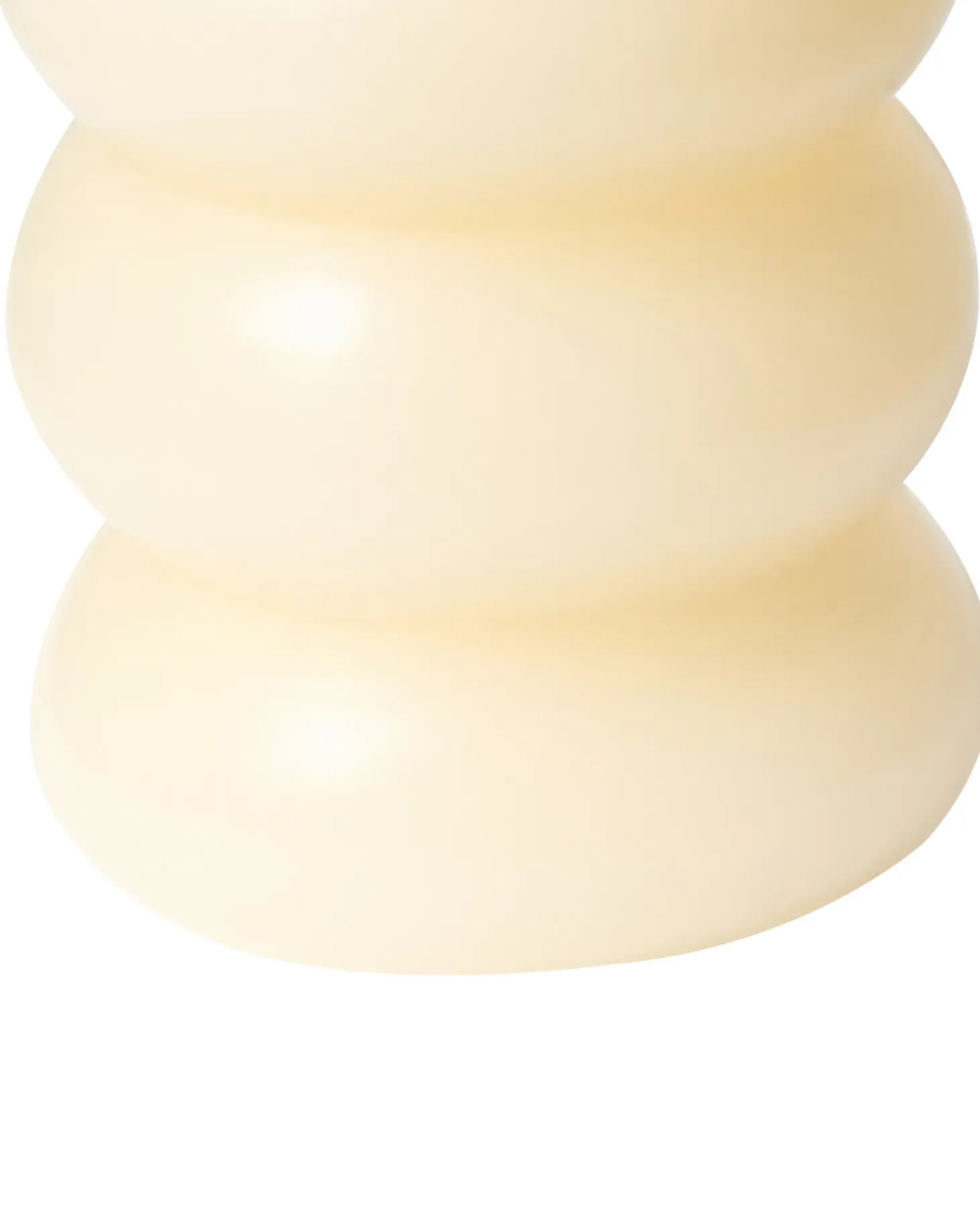 Zestaw 3 świec LED ETERNIS 5/8/11 cm Złamana biel