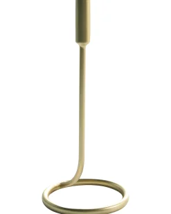 Zestaw 2 świeczników BUNYU Metal 19/28 cm Złoty
