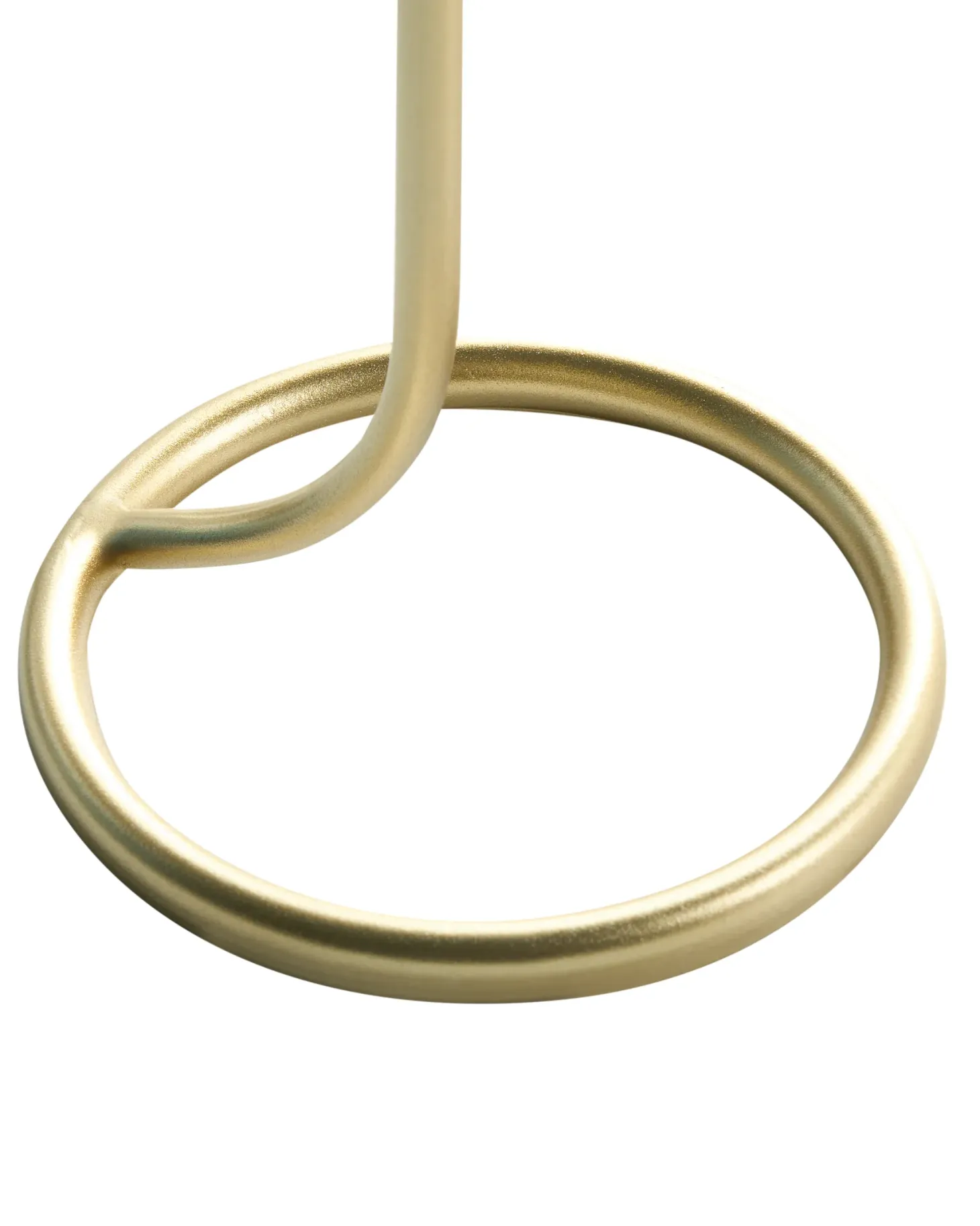Zestaw 2 świeczników BUNYU Metal 19/28 cm Złoty