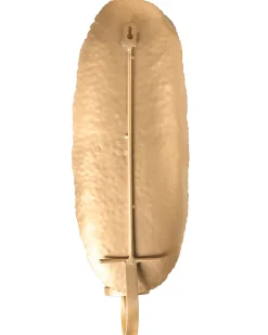 Zestaw 2 świeczników wiszących FEIJO Metal 44 cm Złoty